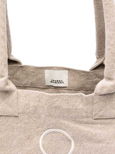 Genti de mana Isabel Marant Yenky Bag BEIGE Femei (BM 19704104) 5