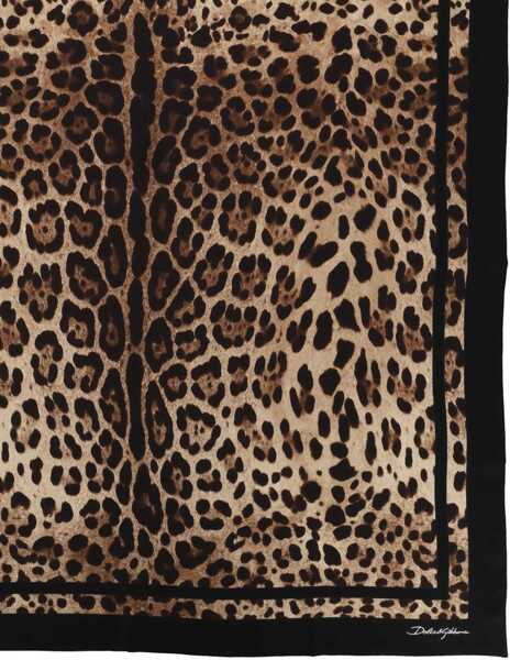 Esarfe Dolce & Gabbana Silk Scarf BLACK Femei (BM 19704143) 2