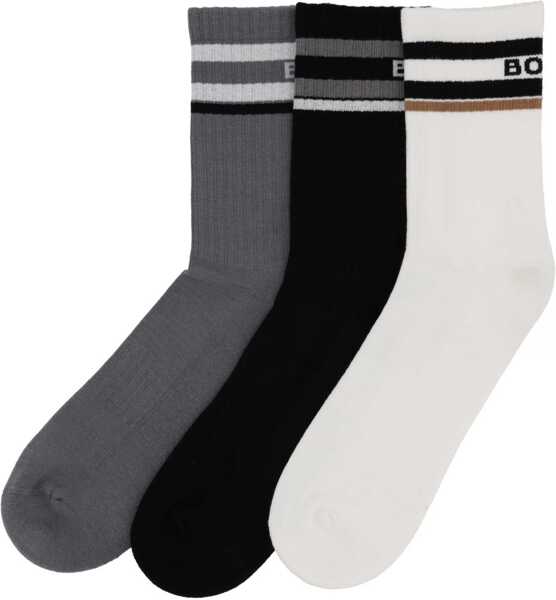 Sosete Hugo Boss 3-Pack Of Socks MULTICOLOUR Barbati (BM 19704149) 2