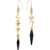 Isabel Marant Ida" Earrings BLACK