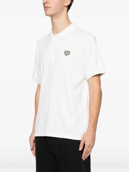 Tricouri Polo Kenzo Polo With Logo WHITE Barbati (BM 19704182) 3