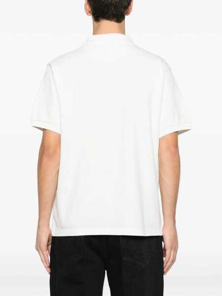 Tricouri Polo Kenzo Polo With Logo WHITE Barbati (BM 19704182) 4
