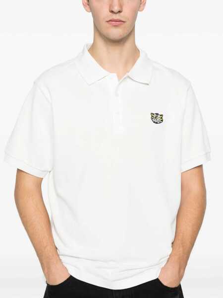 Tricouri Polo Kenzo Polo With Logo WHITE Barbati (BM 19704182) 5