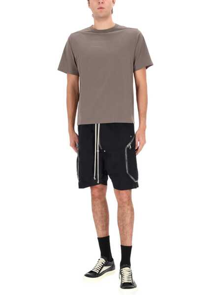 Tricouri Rick Owens T-Shirt In Cotone GREY Barbati (BM 19704203) 2