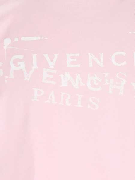 Tricouri Givenchy T-Shirt With Logo PINK Femei (BM 19704230) 3