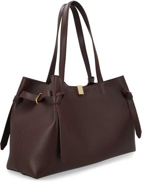 Genti de mana YUZEFI Gyoza Tote Bag BROWN Femei (BM 19704254) 2