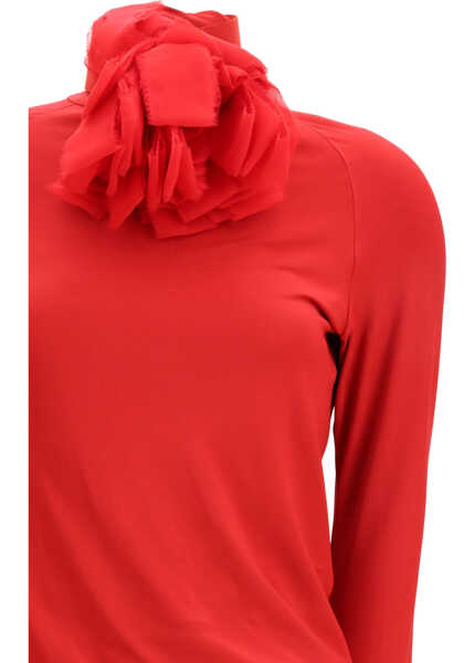 Rochii Magda Butrym Long open-back Dress with high neck RED Femei (BM 19704545) 3