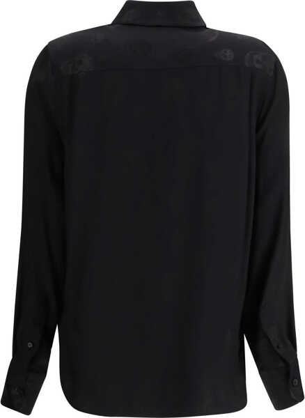 Camasi casual Alexander McQueen Shirt with skull motif BLACK Femei (BM 19704551) 2