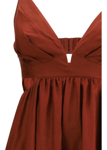 Rochii lungi ZIMMERMANN Wanderlust Maxi Dress BURGUNDY Femei (BM 19704569) 3