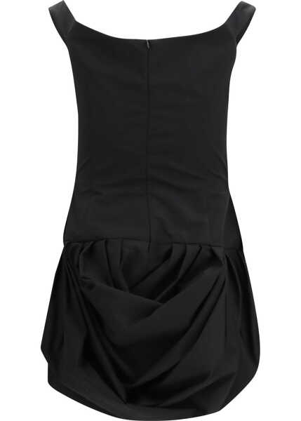 Rochii Magda Butrym Off-shoulder puff skirt mini Dress BLACK Femei (BM 19704575) 2