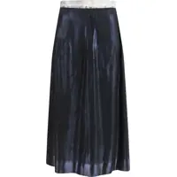 Fuste Foil-treated midi Skirt Femei