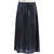 Maison Margiela Foil-treated midi Skirt BLACK