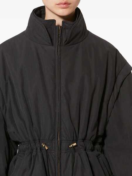 Bomber jacket ISABEL MARANT ETOILE Cotton Bomber Jacket FADED BLACK Femei (BM 19704647) 5