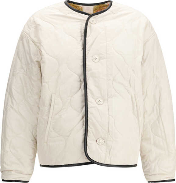 Paltoane ISABEL MARANT ETOILE Reversible Jacket ECRU/OCHRE Femei (BM 19704653) 2