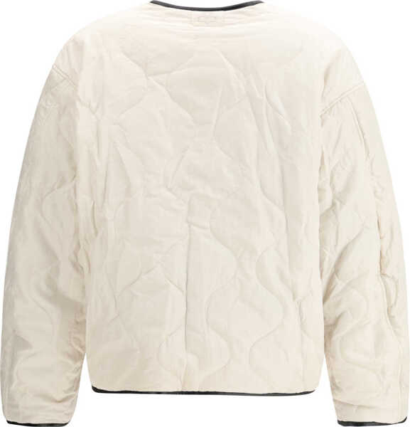 Paltoane ISABEL MARANT ETOILE Reversible Jacket ECRU/OCHRE Femei (BM 19704653) 4