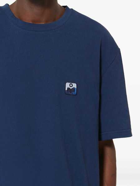 Tricouri Isabel Marant T-Shirt Hugo BLUE Barbati (BM 19704683) 5