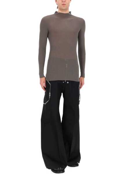 Tricouri Rick Owens Ribbed Tabard Knit GREY Barbati (BM 19704704) 2