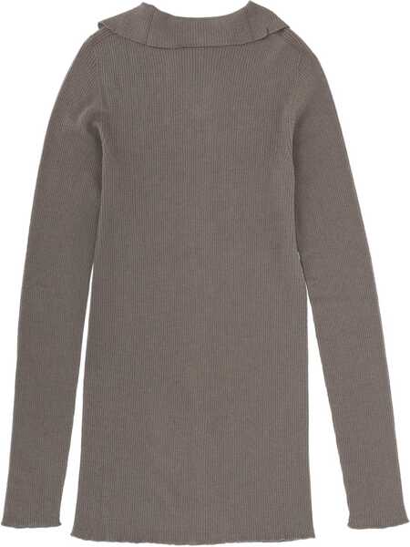 Tricouri Rick Owens Ribbed Tabard Knit GREY Barbati (BM 19704704) 3