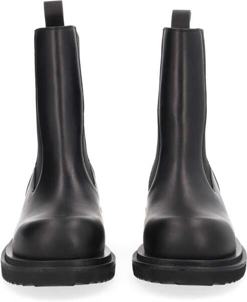 Cizme scurte Rick Owens Boot Beatle Gabe BLACK Femei (BM 19704710) 3