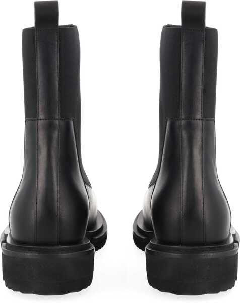 Cizme scurte Rick Owens Boot Beatle Gabe BLACK Femei (BM 19704710) 4