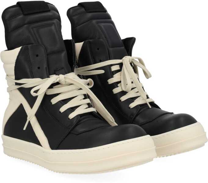 Sneakers Rick Owens Geobasket Sneaker BLACK Barbati (BM 19704731) 2