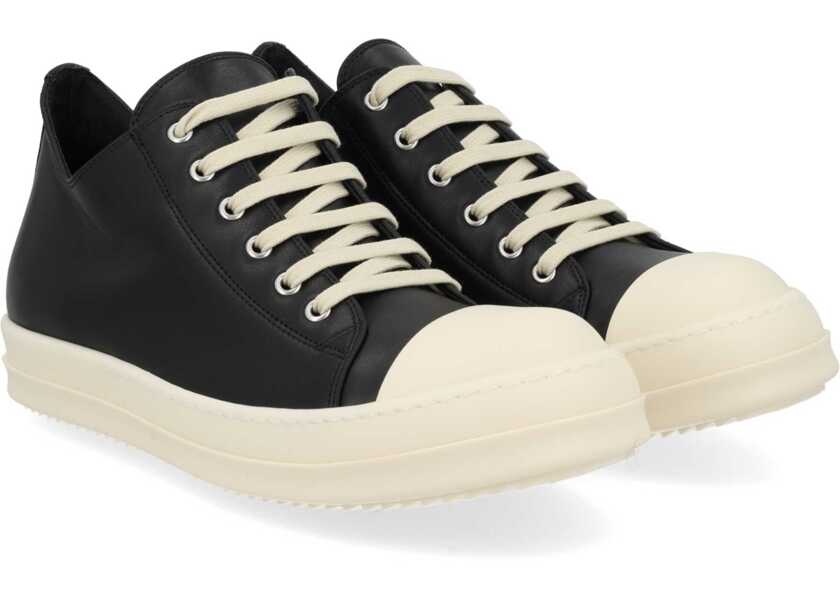 Sneakers Rick Owens Low Sneaks Sneaker BLACK Barbati (BM 19704743) 2