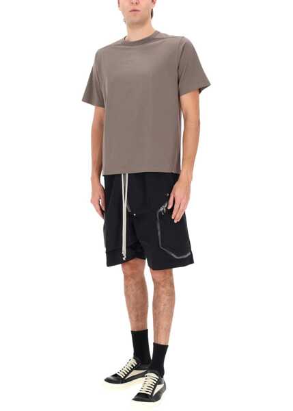 Pantaloni scurti Rick Owens Heizer Bela Shorts BLACK Barbati (BM 19704746) 2