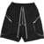 Rick Owens "Heizer Bela" Shorts BLACK