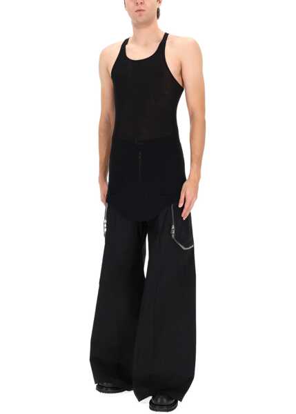 Tricouri Rick Owens Cotton Tops. BLACK Barbati (BM 19704755) 2