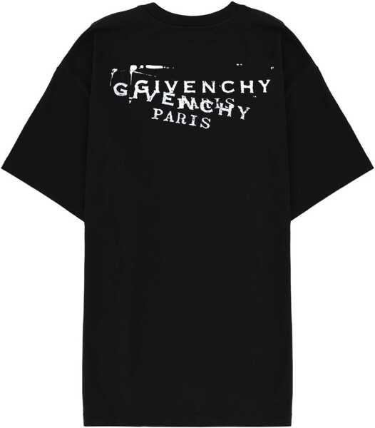 Tricouri Givenchy T-Shirt With Logo BLACK Barbati (BM 19704770) 2