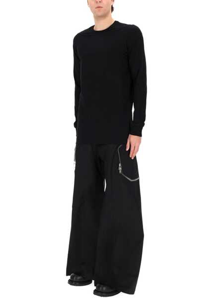 Tricouri Rick Owens Level Ls T-Shirt BLACK Barbati (BM 19704773) 2