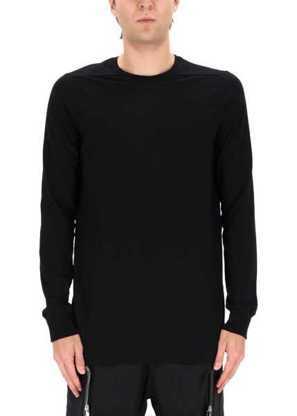 Tricouri Rick Owens Level Ls T-Shirt BLACK Barbati (BM 19704773) 4
