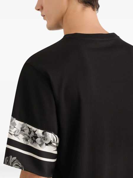 Tricouri Dolce & Gabbana T-Shirt With Print BLACK Barbati (BM 19704776) 5