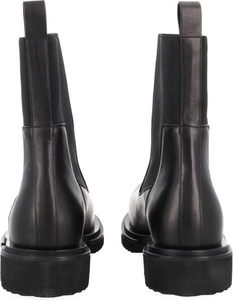 Ghete Rick Owens Boot Beatle Gabe BLACK Barbati (BM 19704800) 4