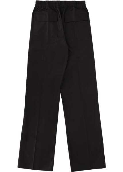 Pantaloni casual Rick Owens Pants Dietrich Drawstring BLACK Barbati (BM 19704827) 3