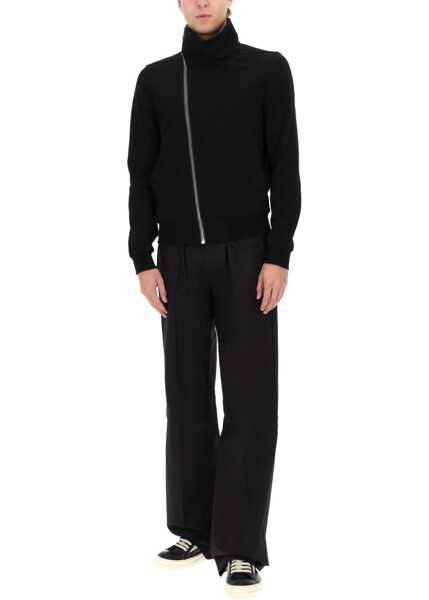 Bluze de trening Rick Owens Bauhaus Jogger Sweatshirt BLACK Barbati (BM 19704836) 2