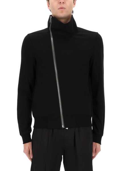 Bluze de trening Rick Owens Bauhaus Jogger Sweatshirt BLACK Barbati (BM 19704836) 4