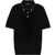 Dolce & Gabbana Silk Polo. BLACK
