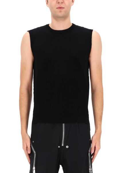 Tricouri Rick Owens Knitted Tops. BLACK Barbati (BM 19704851) 4