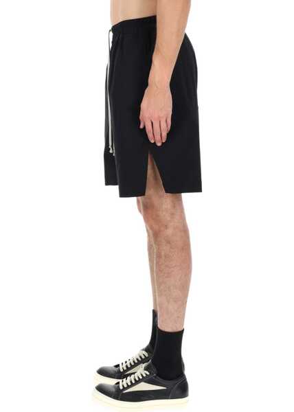 Pantaloni scurti Rick Owens Cotton Shorts BLACK Barbati (BM 19704857) 4
