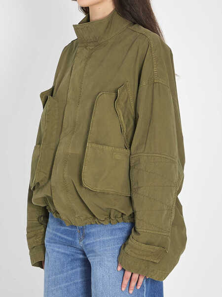 Bomber jacket THE ATTICO Military Bomber GREEN Femei (BM 19705064) 2