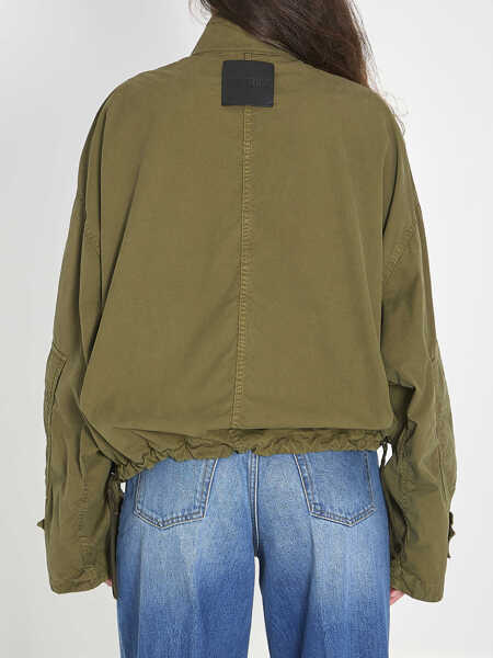 Bomber jacket THE ATTICO Military Bomber GREEN Femei (BM 19705064) 4