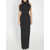 THE ATTICO Maxi Dress BLACK