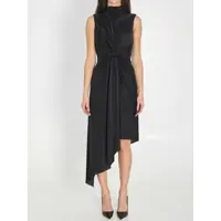 Rochii elegante Asymmetric Stretch Dress Femei