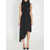 Balenciaga Asymmetric Stretch Dress BLACK