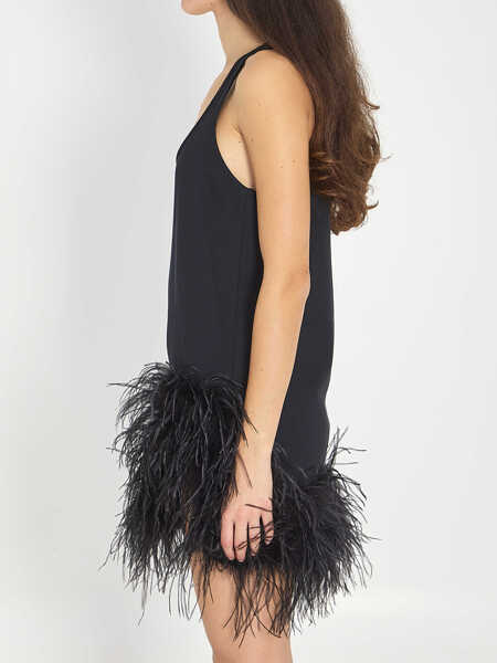 Rochii elegante THE ATTICO Mini Dress BLACK Femei (BM 19705097) 3