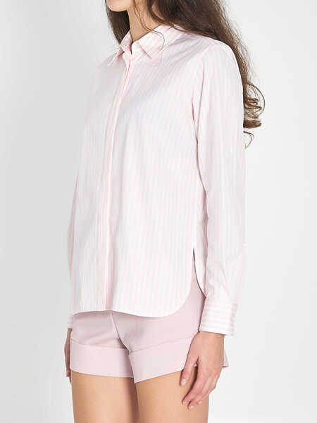 Camasi Max Mara Accenni Striped Shirt PINK Femei (BM 19705121) 2