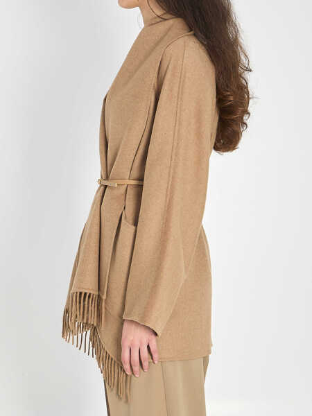 Paltoane Max Mara Abilita Coat BEIGE Femei (BM 19705127) 3
