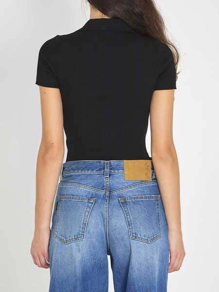 Tricouri Polo Max Mara Albero Polo BLACK Femei (BM 19705130) 4