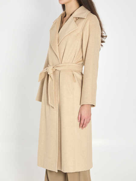 Paltoane Max Mara Riccio Coat BEIGE Femei (BM 19705136) 2